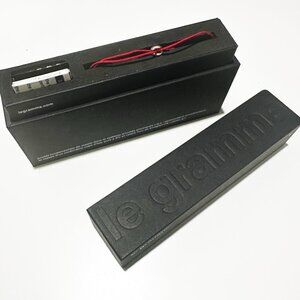Le Gramme - Red Interlaced Cord Bracelet Le 1g